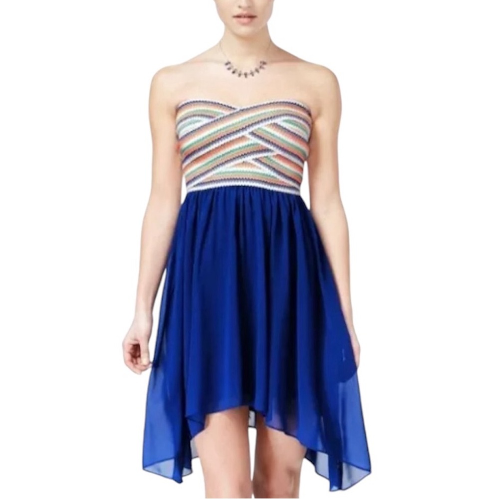 Prom Homecoming Mini Chiffon Dress Fit & Flare